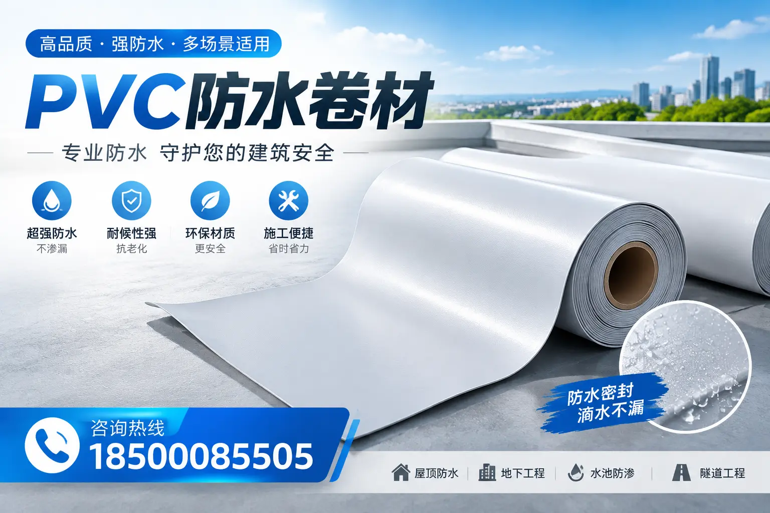 PVC防水卷材的市场竞争分析，赤峰品牌选择参考